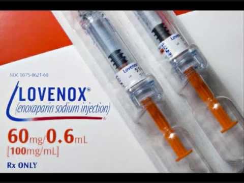 how to administer enoxaparin sodium injection