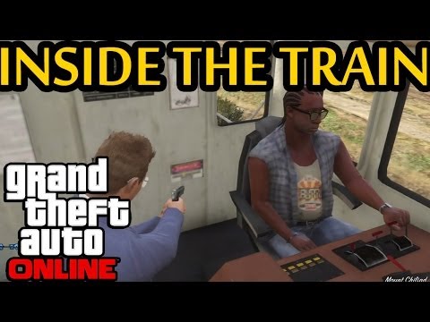 how to find the train in gta v