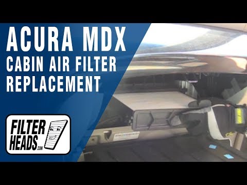 Cabin air filter replacement- Acura MDX