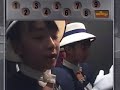 Pierrot in elevator with Morning Musume