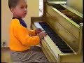 4 year old piano player performs Christmas carols and more
