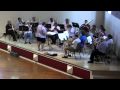 Moravian Trombone Choir plays Go Not Far From Me O God - Zingarelli