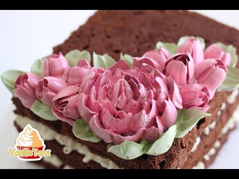 Розы из сливки мастер класс