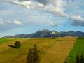 Widok na Tatry z Bukowiny Tatrzańskiej