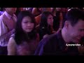 Vannak  singing a Khmer Leur song at Hak Heang Restaurant LB