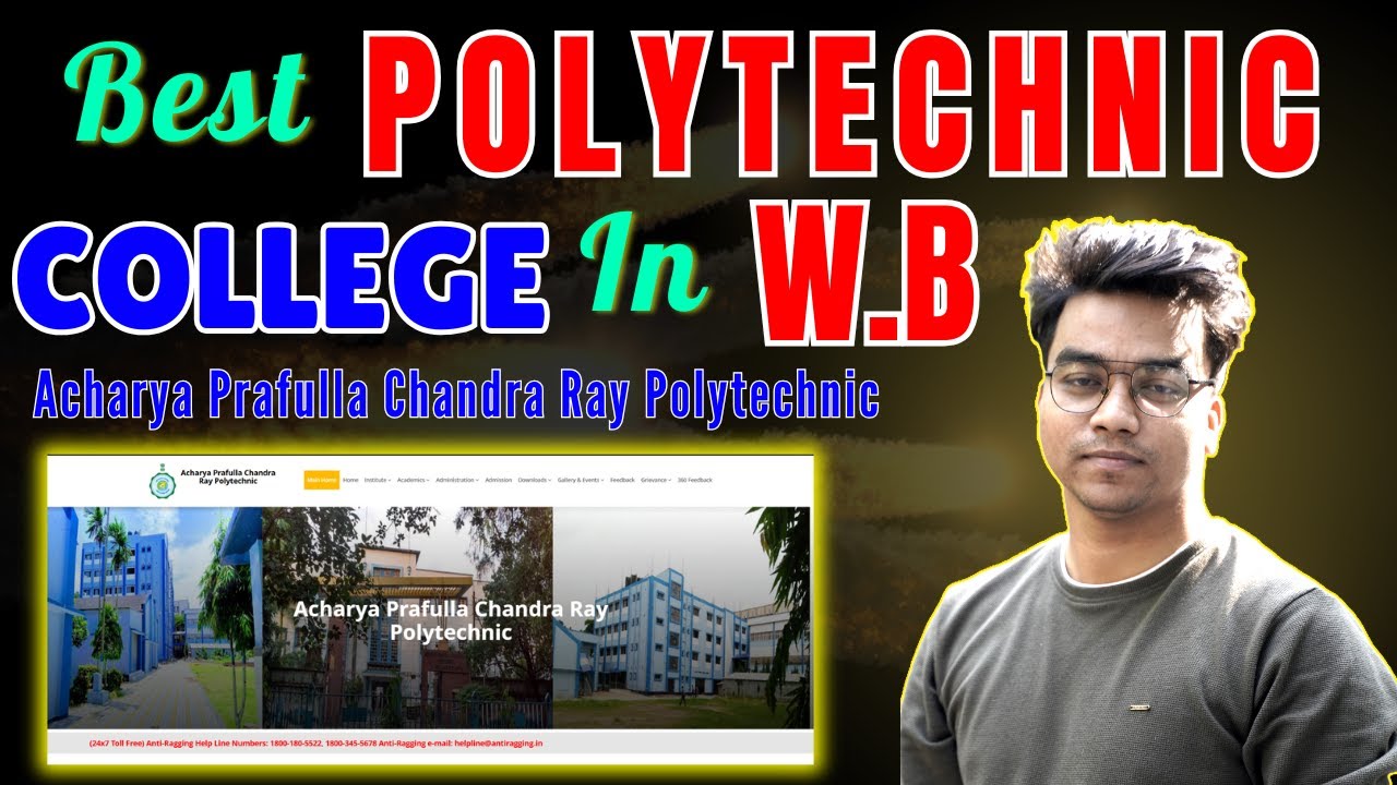 Best Polytechnic College in West Bengal  | APC Ray Polytechnic Jadavpur Review | Diploma Admission