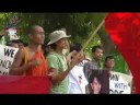 Suu Kyi supporters protest against Gambari and Samak