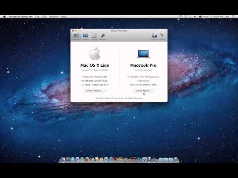 how to locate operating system on mac