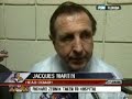 Richard Zednik of the Florida Panthers receives a skate to the neck in a game vs. the Sabres on February 10th 2008. This was so sad and it looked painful!
