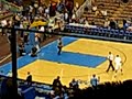 Darren Collison practicing 3 ptrs before UCLA vs CAL 3/08/08