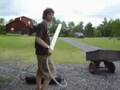Team 1236 air powered teeshirt cannon