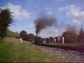 Welshpool Llanfair Light railway runpast with smoke