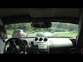 Highlights of the Touring 2 SCCA National at Lime Rock - August 1, 2009. The Mitsubishi EVO starts on the pole with Brian Kleeman in the 350Z (camera car) on the outside. David Brand in a Supercharged Lotus Elise chases from behind. Notice the motor in the 350Z starts dying by Lap 3. The race is stopped and ends under a red-flag when Ken Payson's Spec Miata hits the spun-out Lotus head on. David Brand was treated and released that same day; as of Monday, Ken remains in the hospital. A full recovery is expected, but thoughts and prayers nonetheless.