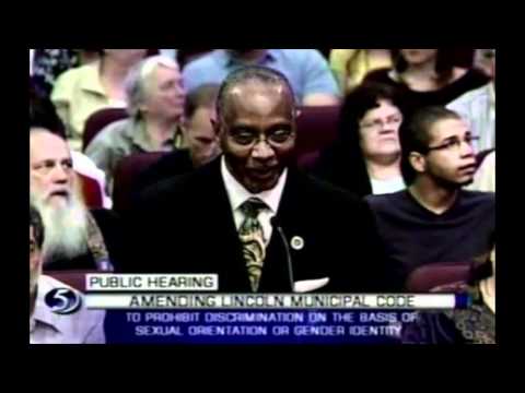 Lincoln LGBT Protection Ordinance Hearing 5/7/2012 Video
