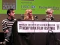 at a new york film festival press conference, david lynch and laura dern (joined by justin theroux) talk about their new film, 