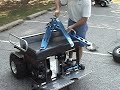 Cool Fold Up Golf Cart Eliminates Need For Trailer or Rack