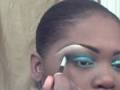 Blue & Brown Glittery Look Blue & Brown Glittery Look