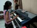 INDIAN GIRL PLAYING KEYBOARD HINDI INSTRUMENTAL MUSIC - Classic Medley of 2 Rhythmic Awara songs