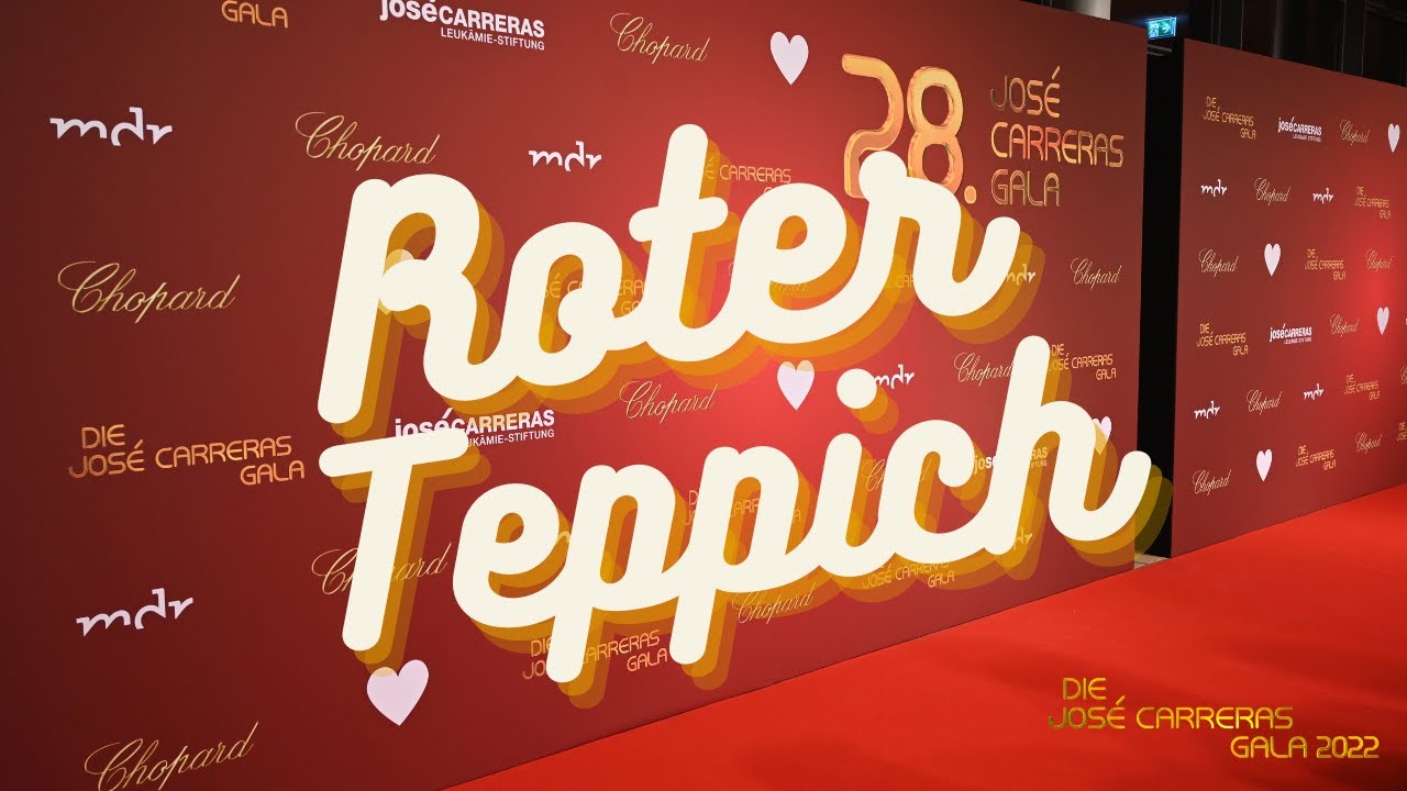 Roter Teppich der 28. José Carreras Gala - Zusammenfassung