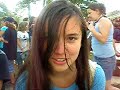the emo carmen did the unthinkable while waiting in line for dinner at doulos; she sang girls just wanna have fun