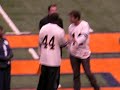 Halftime-Syracuse Penn State Game (Darryl Gross gets booed)