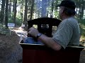 A trip around the tracks at waushakum live steamers.