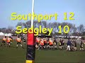 Sedgley U13s 15  Southport U13s 12