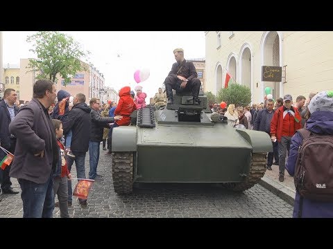 9 мая адзначылі ў Гомелі видео