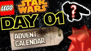 Lego Star Wars Advent Calendar Unboxing - Day 01