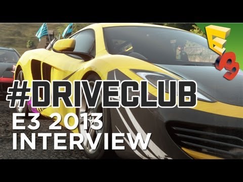 Drive - Next up on our E3 stage: DRIVE CLUB, the PS4 racing game and launch title. Adam Sessler talks to the game's design director and game director to find out wha...