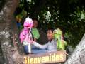 MAKING PUPPETS AT FOER IN BANOS ECUADOR