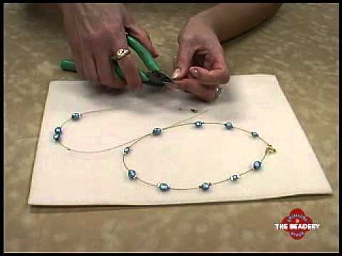 how to fasten crimp beads