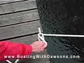 Doug Dawson Tying a Figure 8 Cleat Hitch Doug Dawson Tying a Figure 8 Cleat Hitch