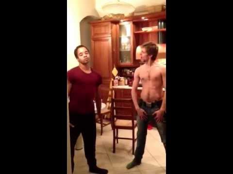 How Ballet dancers cool down (Gangnam Style)