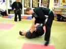 Arm Bar from Tomoe Nage type thow