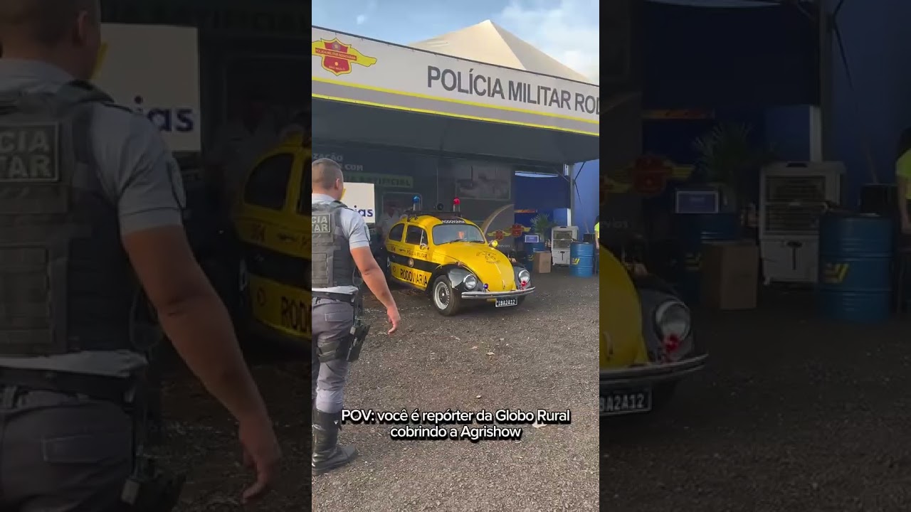 Pov: você está cobrindo a Agrishow!