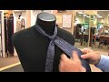 How to Tie Neckties & Bow Ties : How to Dimple a Necktie
