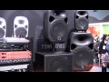 Wharfedale Pro Delta and Titan Speakers S2500 Power Amps @ Namm 2012 DJkit.tv