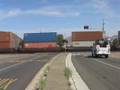 Union Pacific Meeting the BNSF N Truckfanning in Daggett,CA