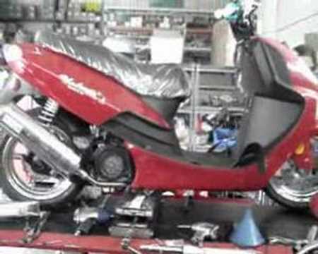 GY6 - Here we are dropping the GY6 150cc Tank Sporty scooter adding all sorts of MRP scooter accessories to it.