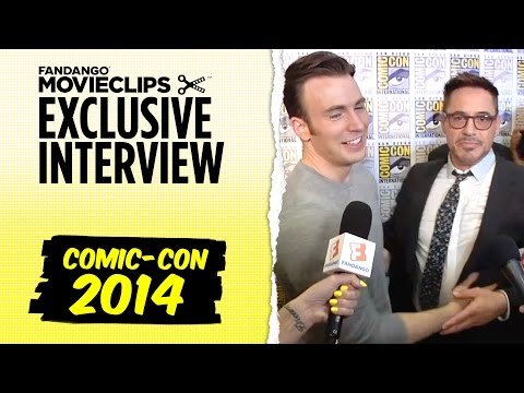 Chris Evans 'Avengers: Age of Ultron' Exclusive Interview: Comic-Con (2014) HD
