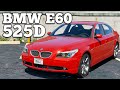 BMW E60 525d 2006 для GTA 5 видео 1