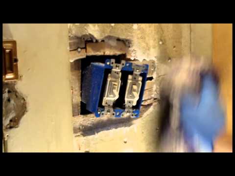 plaster repair - http://www.plastermagic.com/how-it-works Rory Brennan, founder of Big Wally's Plaster Magic, takes you through a step by step repair of a hole in a plaster w...
