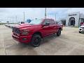 New 2027 Molten Red Pearl-Coat Paint RAM BLACK EXPRESS 4X4 CREW CAB 6'4
