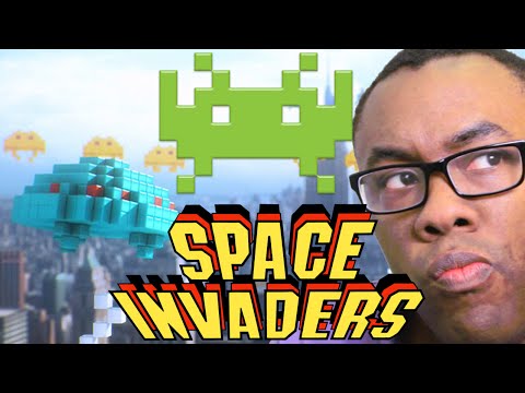SPACE INVADERS & PIXELS - The New Video Game Movie? : Black Nerd
