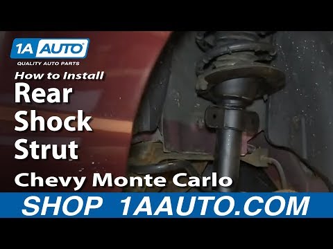 How To Install Replace Rear Shock Strut 2000-07 Chevy Monte Carlo