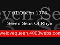 Seven Seas Of Rhye (special online music) Seven Seas Of Rhye (special online music)