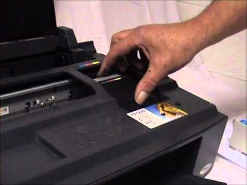 how to fit epson ink cartridges