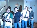 hank, winston, wise and dickie having fun on jana's 14th birthday...just goes to show...boys wanna have fun too..back up dancers are clare, luzette and beverly
