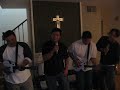 hank, winston, wise and dickie having fun on jana's 14th birthday...just goes to show...boys wanna have fun too..back up dancers are clare, luzette and beverly